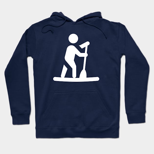 Stand Up Paddle Design Hoodie by Hayden Mango Collective 